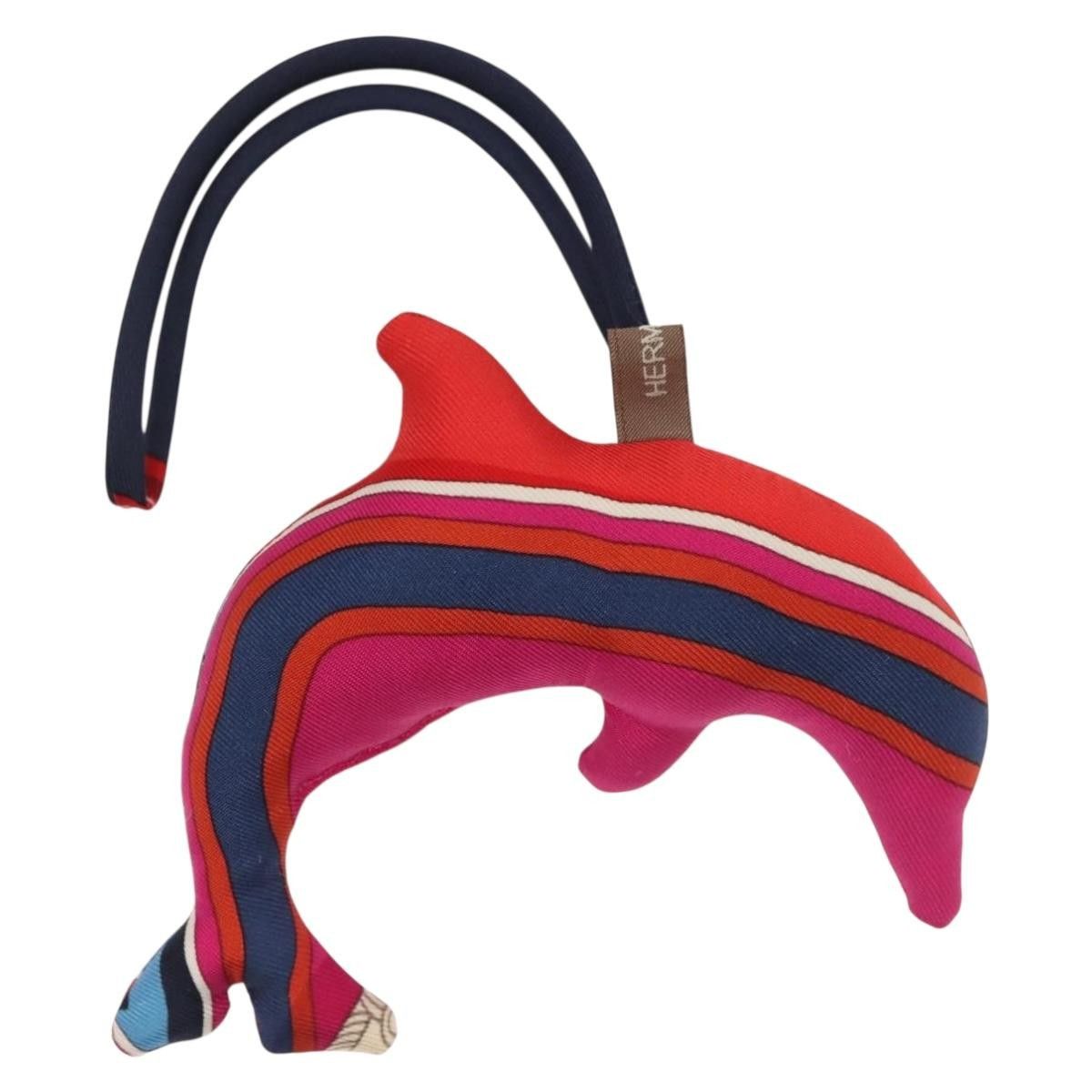 Hermes Hermes Petit H Dolphin Bag Charm Silk Size ONE SIZE - 2 Thumbnail