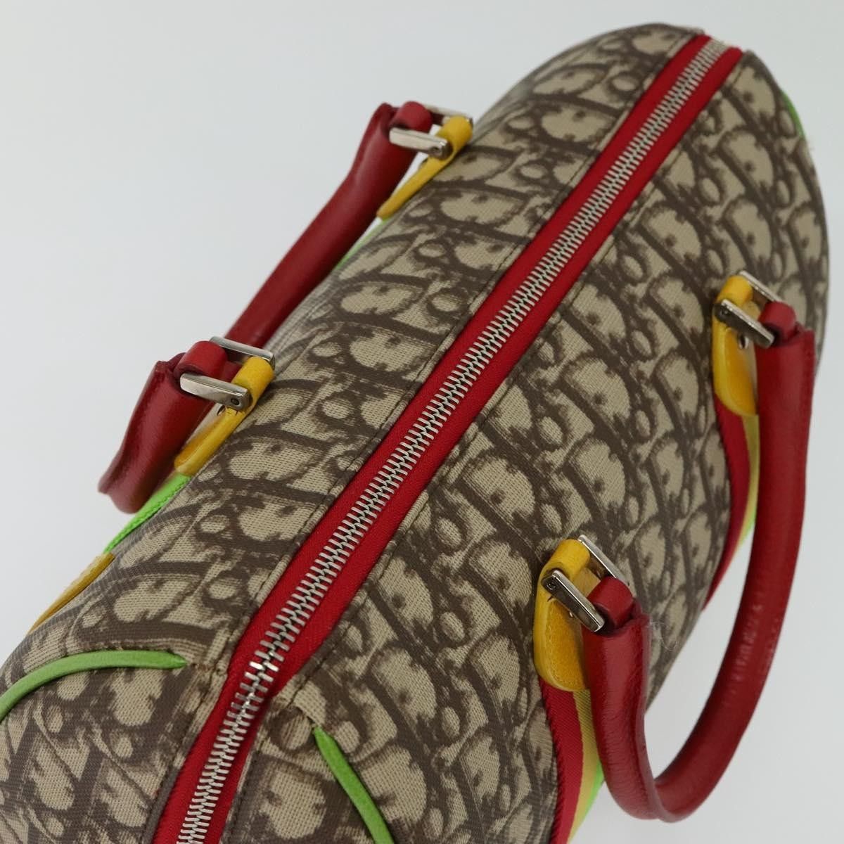 Dior Christian Dior Vintage Rasta Boston Bag Diorissimo Canvas Size ONE SIZE - 15 Thumbnail
