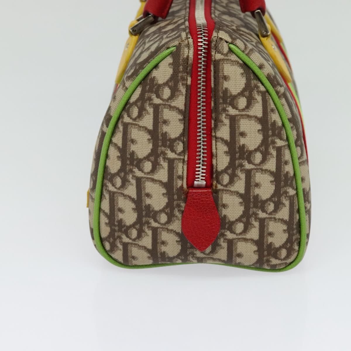 Dior Christian Dior Vintage Rasta Boston Bag Diorissimo Canvas Size ONE SIZE - 4 Thumbnail