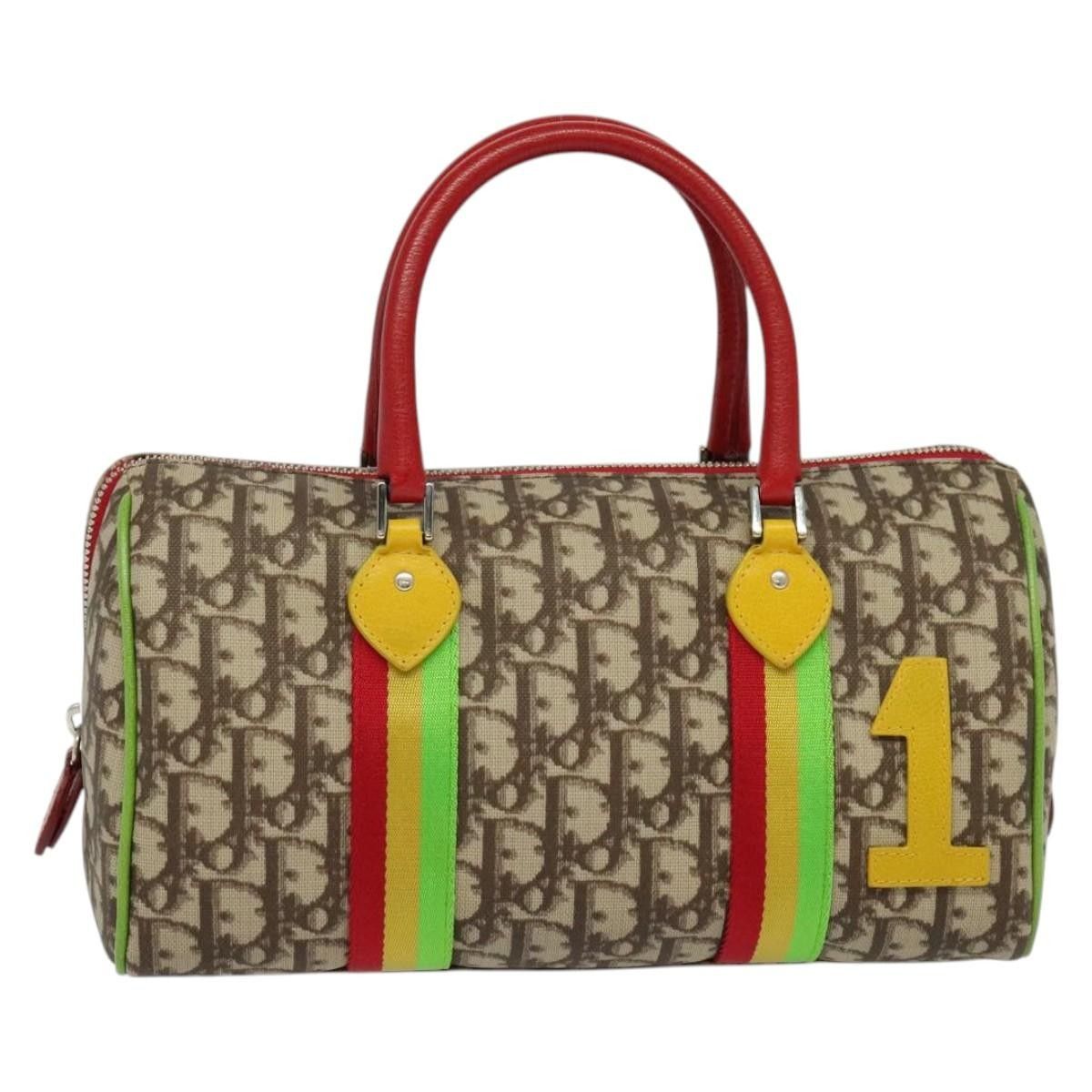 Dior Christian Dior Vintage Rasta Boston Bag Diorissimo Canvas Size ONE SIZE - 17 Thumbnail