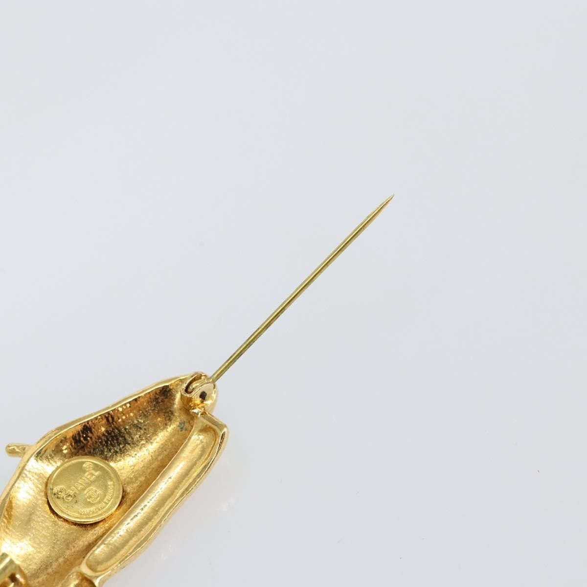 Chanel Chanel Beret Hat Brooch Gold Plated Size ONE SIZE - 5 Thumbnail