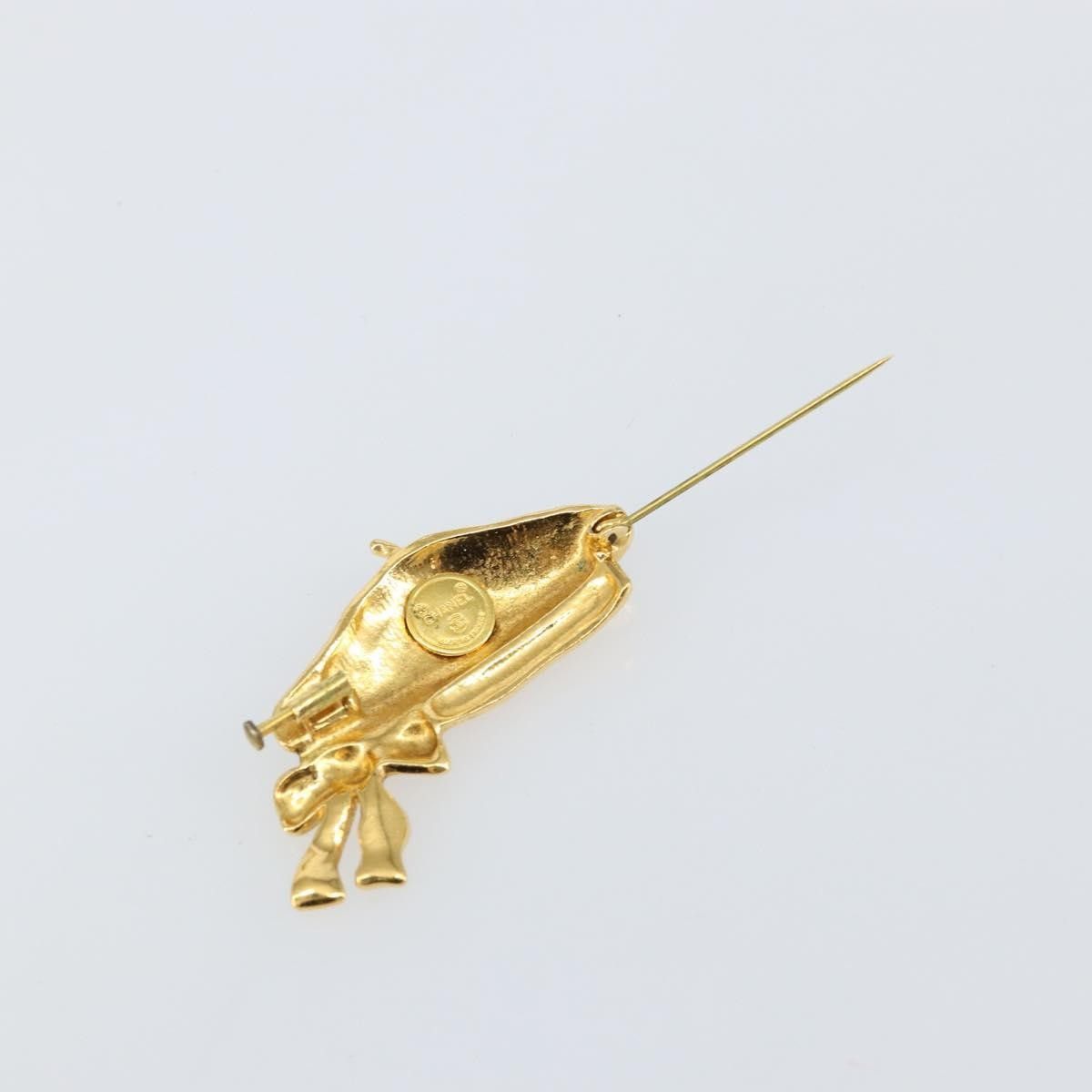 Chanel Chanel Beret Hat Brooch Gold Plated Size ONE SIZE - 6 Thumbnail