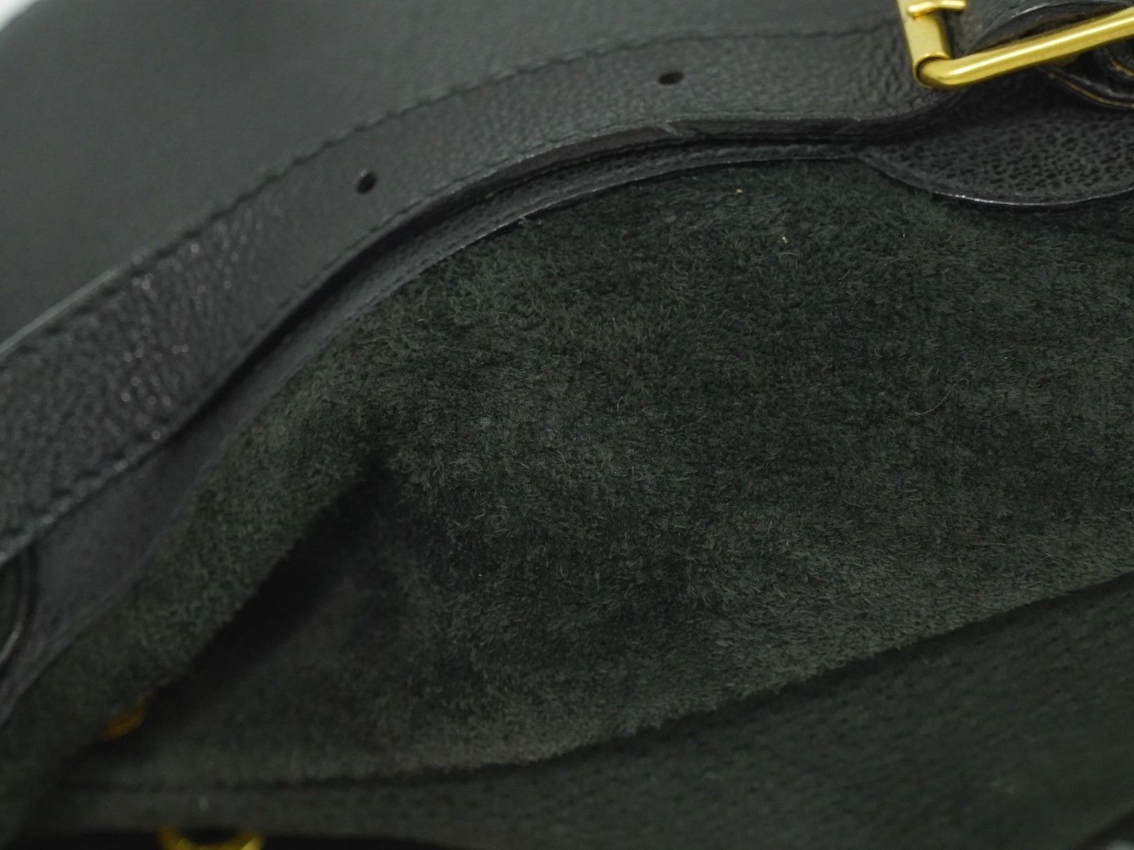 Gucci Gucci Vintage Bamboo Backpack Suede Size ONE SIZE - 12 Thumbnail