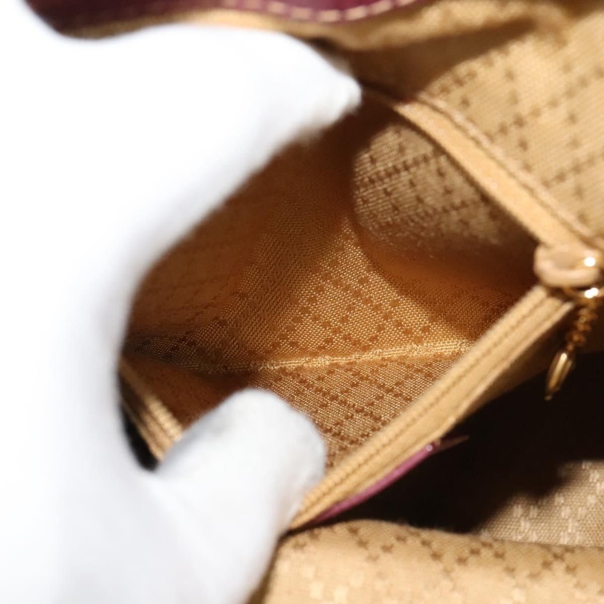 Gucci Gucci Vintage Bamboo Backpack Suede Size ONE SIZE - 21 Thumbnail