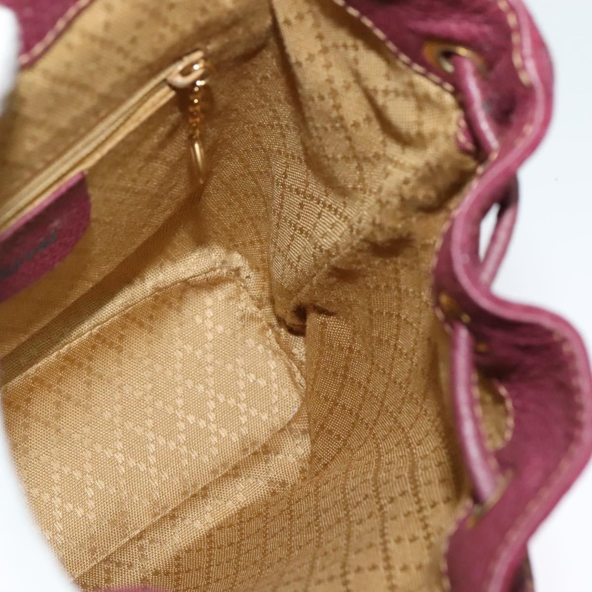 Gucci Gucci Vintage Bamboo Backpack Suede Size ONE SIZE - 19 Thumbnail