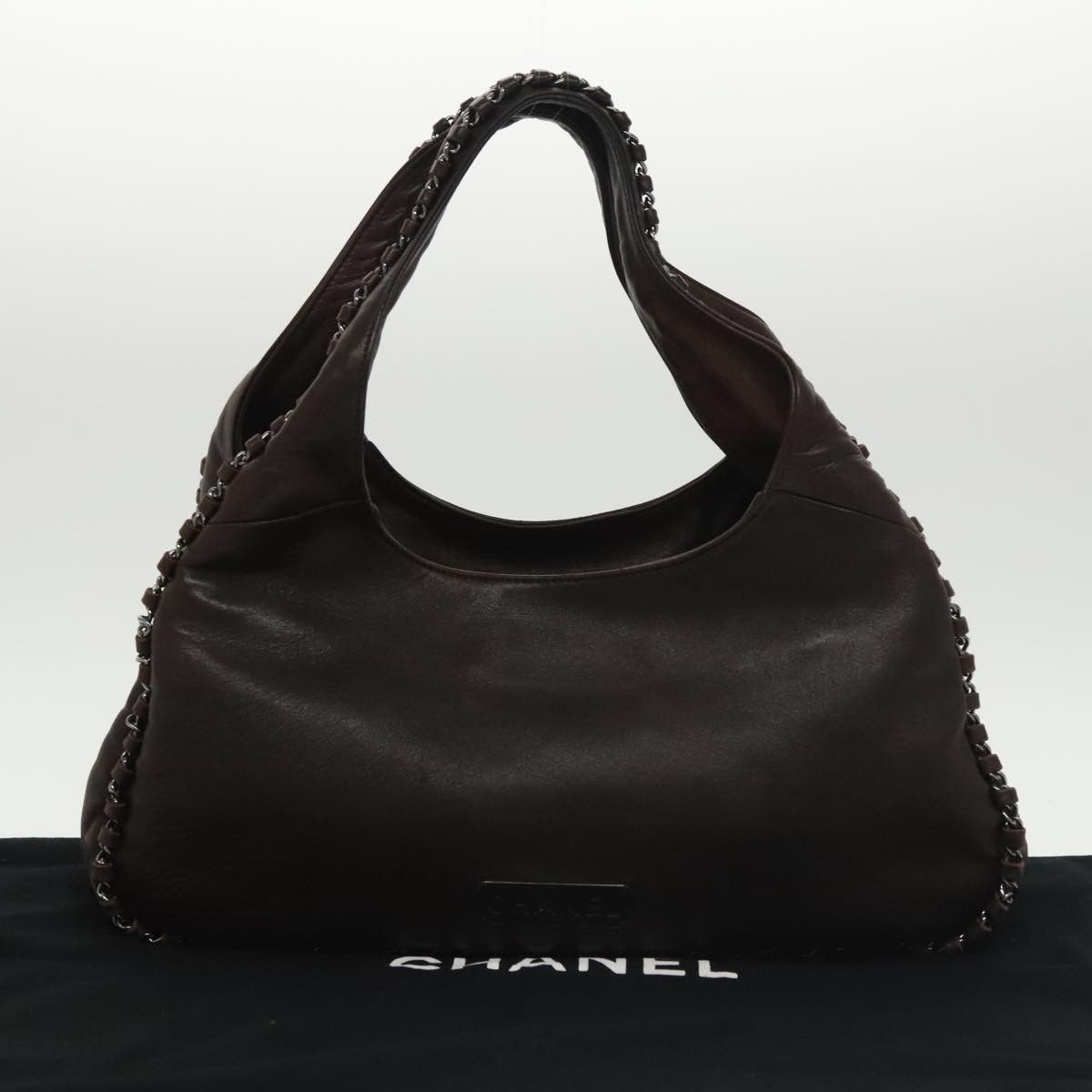 Chanel Chanel Vintage Chain Around Shoulder Bag Leather Size ONE SIZE - 14 Thumbnail