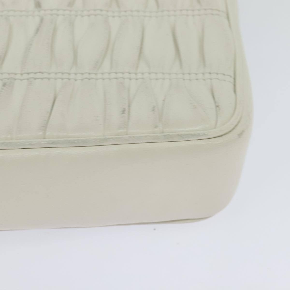 Prada Prada Chain Flap Shoulder Bag Nappa Gaufre Size ONE SIZE - 10 Thumbnail