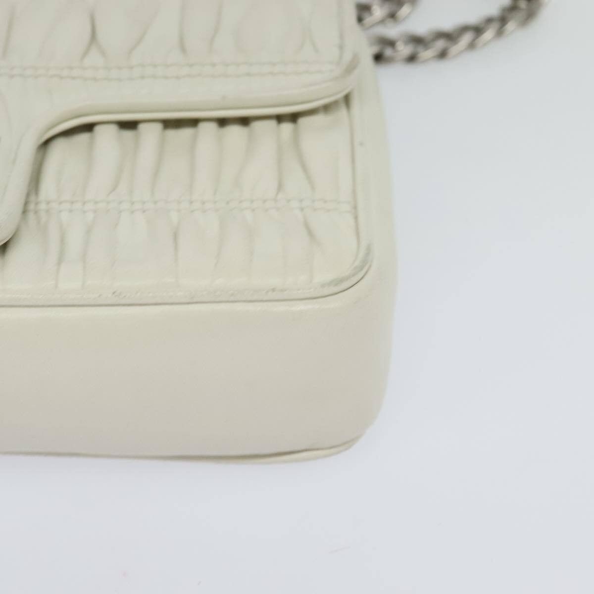 Prada Prada Chain Flap Shoulder Bag Nappa Gaufre Size ONE SIZE - 9 Thumbnail