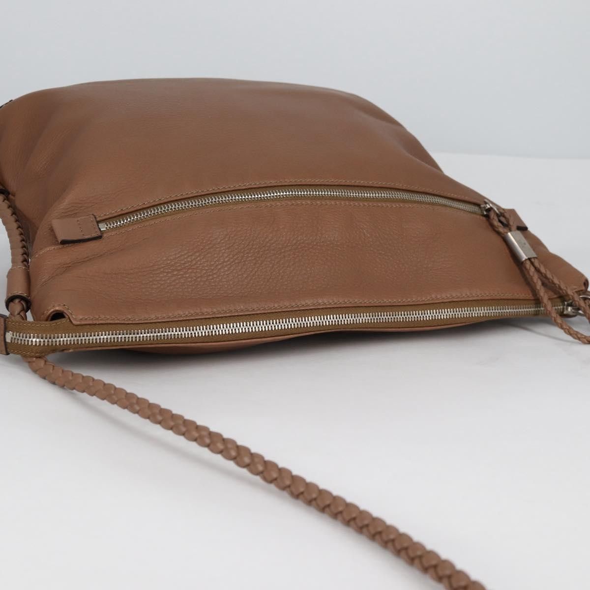 Gucci Gucci Braided Strap Zip Messenger Leather Size ONE SIZE - 17 Thumbnail