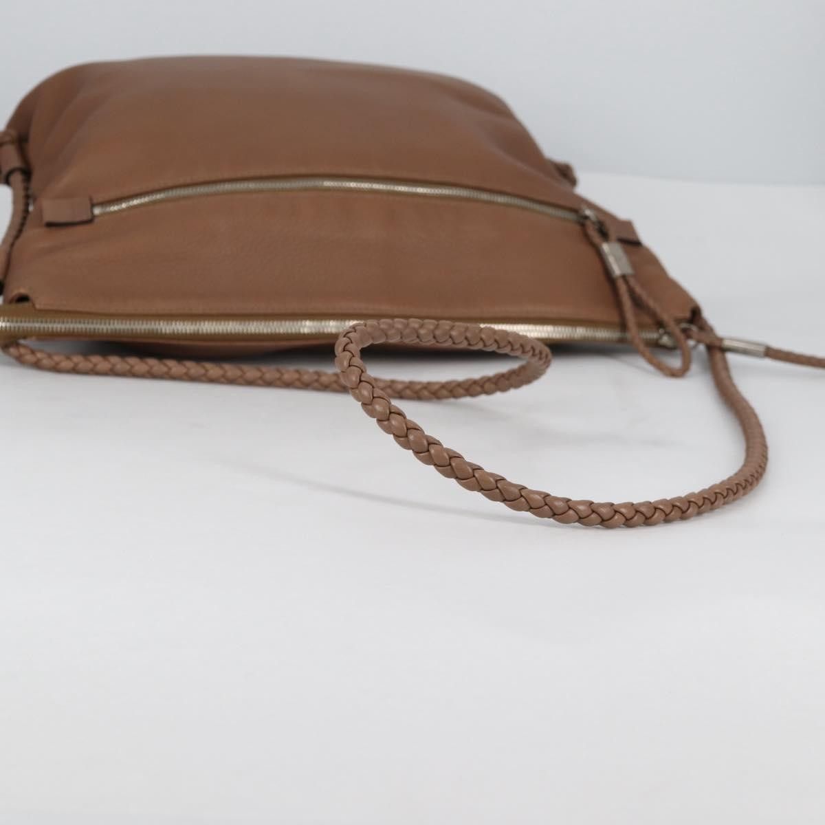 Gucci Gucci Braided Strap Zip Messenger Leather Size ONE SIZE - 8 Thumbnail
