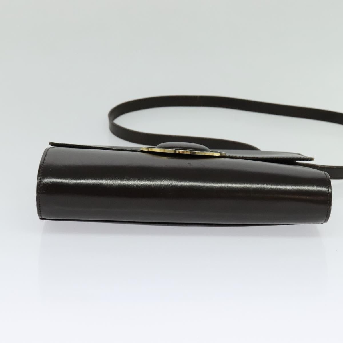 Celine Celine Vintage Circle Logo Crossbody Bag Leather Size ONE SIZE - 14 Thumbnail