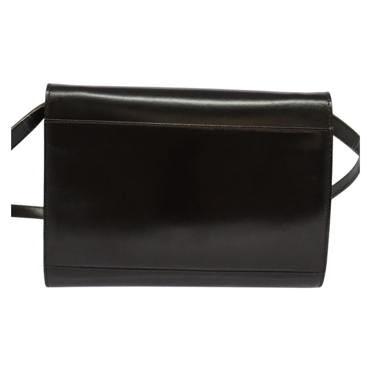 Celine Celine Vintage Circle Logo Crossbody Bag Leather Size ONE SIZE - 2 Thumbnail