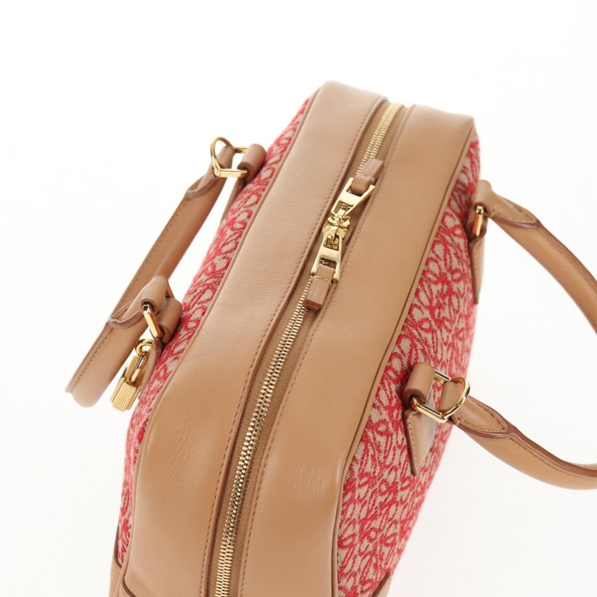 Loewe Loewe Amazona Bag Leather and Jacquard Canvas Size ONE SIZE - 15 Thumbnail