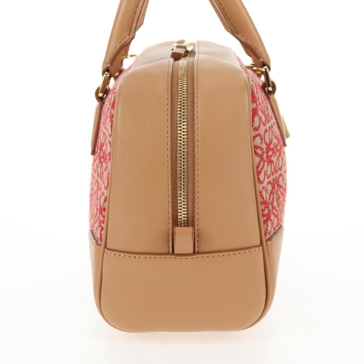 Loewe Loewe Amazona Bag Leather and Jacquard Canvas Size ONE SIZE - 4 Thumbnail