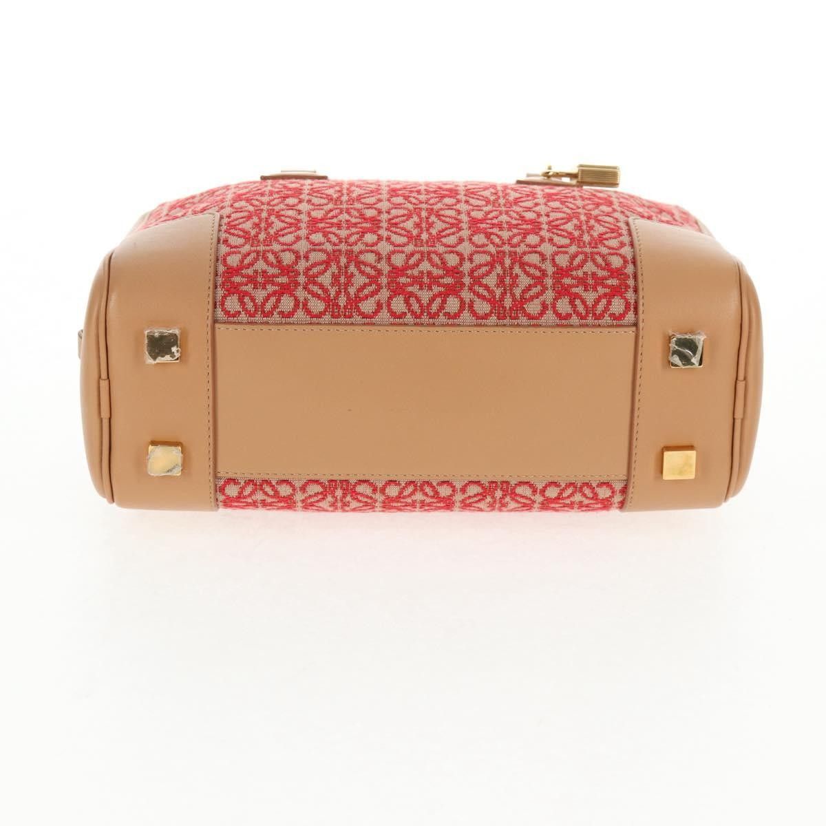 Loewe Loewe Amazona Bag Leather and Jacquard Canvas Size ONE SIZE - 18 Thumbnail