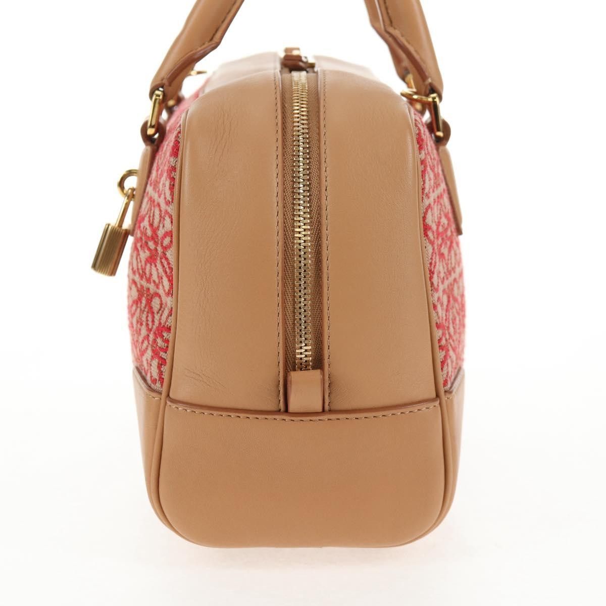 Loewe Loewe Amazona Bag Leather and Jacquard Canvas Size ONE SIZE - 3 Thumbnail