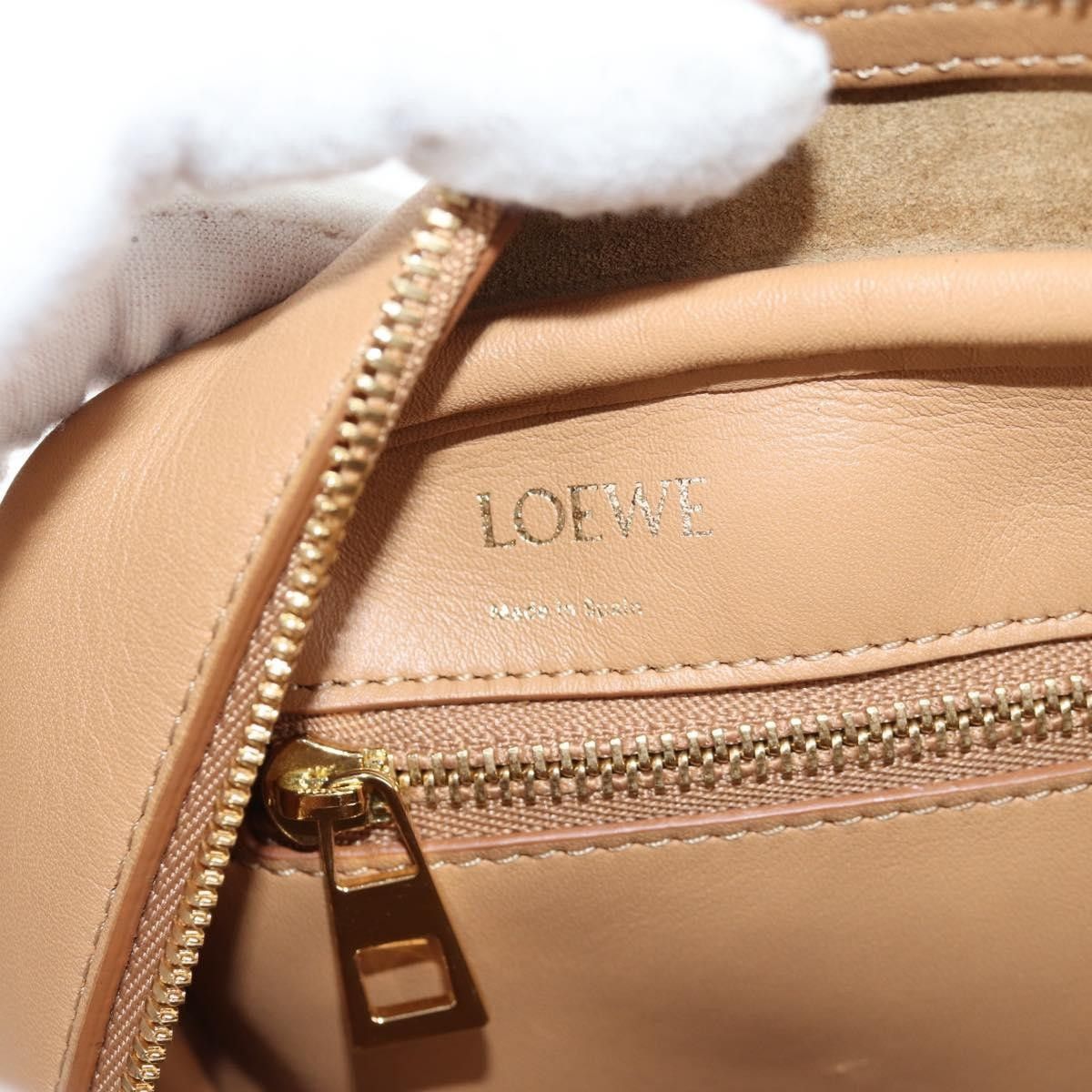 Loewe Loewe Amazona Bag Leather and Jacquard Canvas Size ONE SIZE - 6 Thumbnail