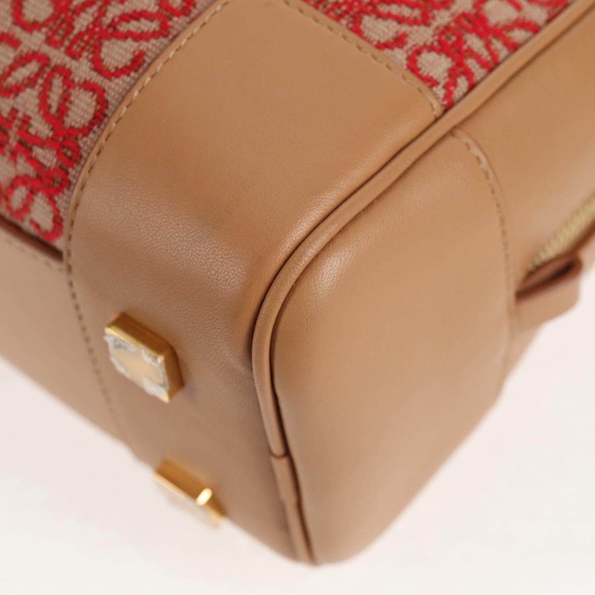 Loewe Loewe Amazona Bag Leather and Jacquard Canvas Size ONE SIZE - 11 Thumbnail