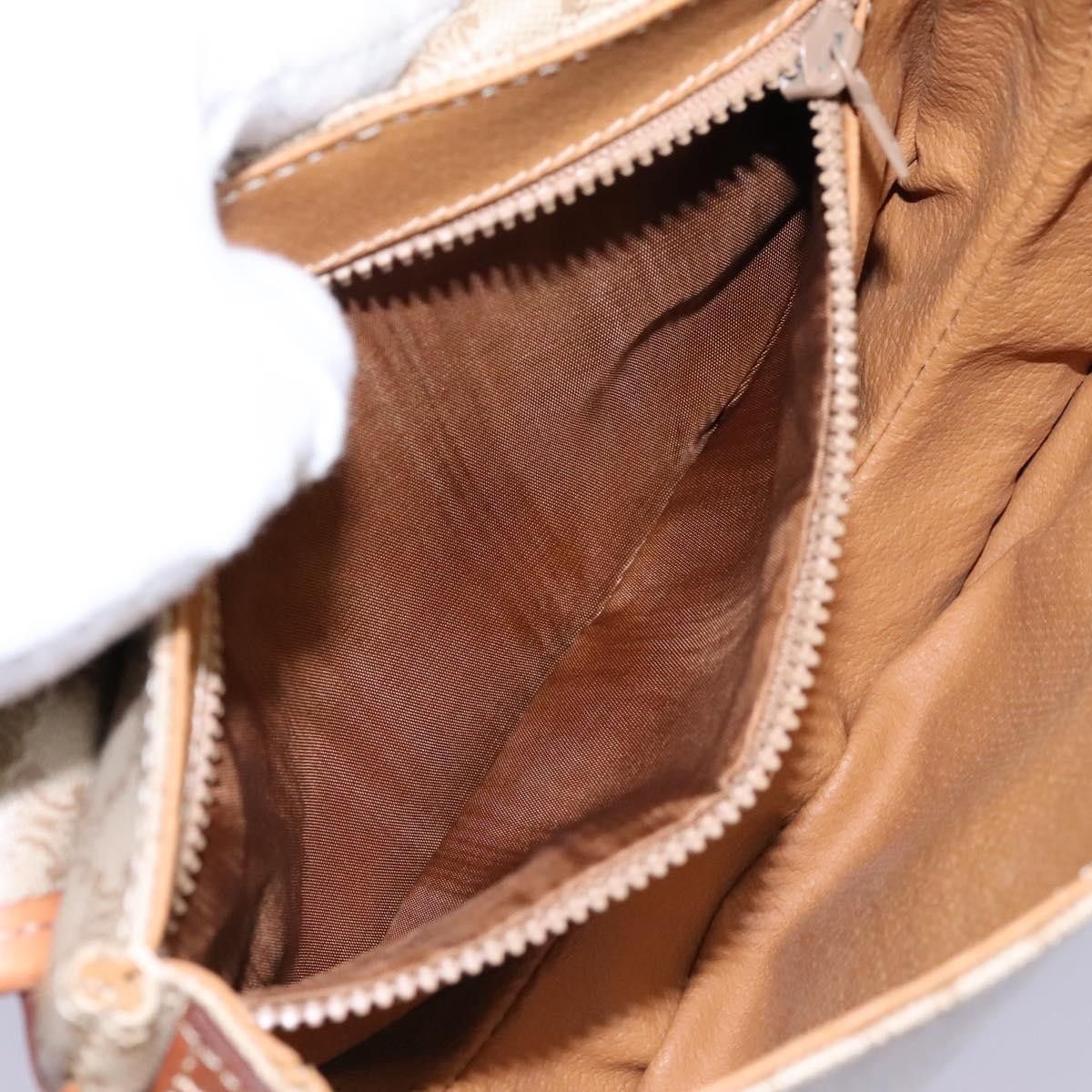 Celine Celine Vintage Macadam Shoulder Bag Canvas and Leather Size ONE SIZE - 17 Thumbnail