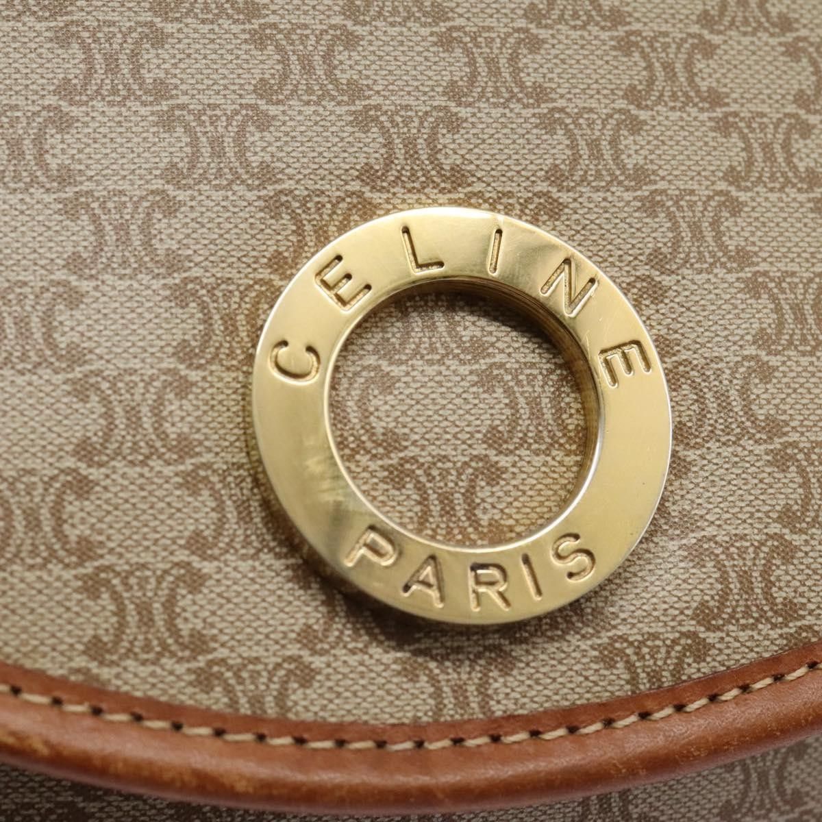 Celine Celine Vintage Macadam Shoulder Bag Canvas and Leather Size ONE SIZE - 19 Thumbnail