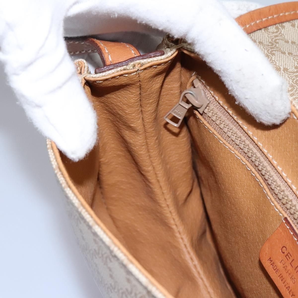 Celine Celine Vintage Macadam Shoulder Bag Canvas and Leather Size ONE SIZE - 22 Thumbnail