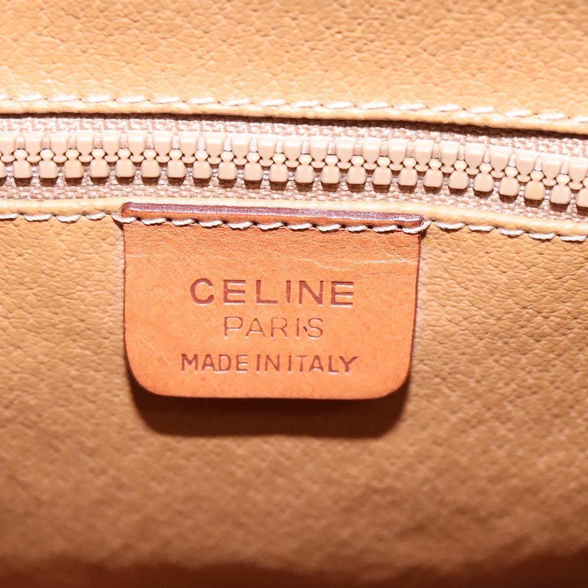 Celine Celine Vintage Macadam Shoulder Bag Canvas and Leather Size ONE SIZE - 6 Thumbnail