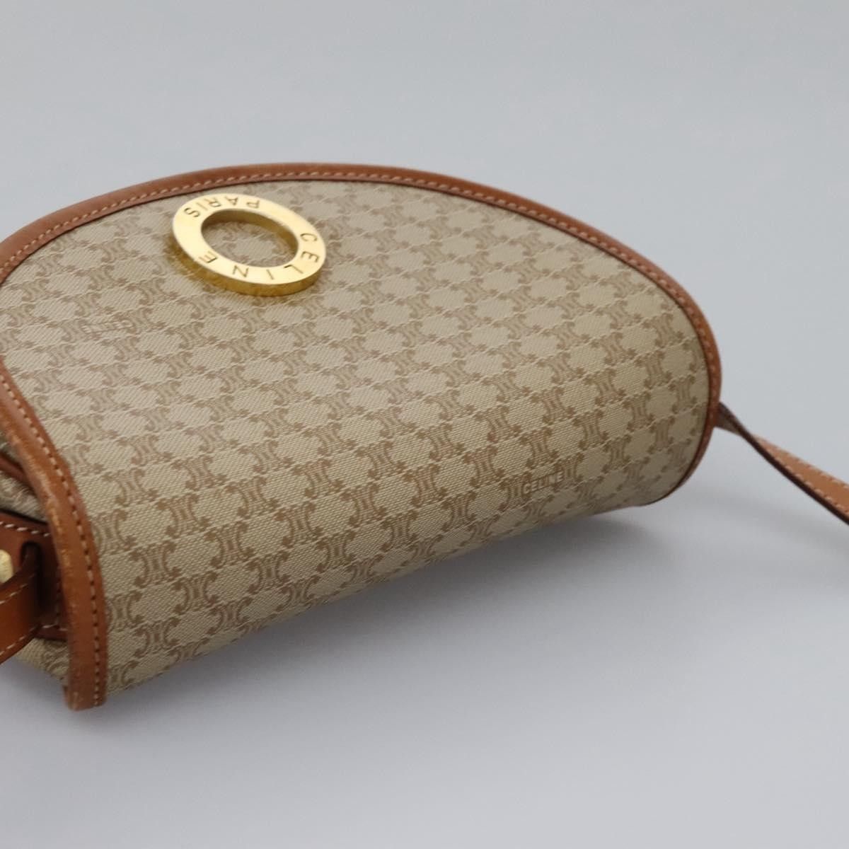 Celine Celine Vintage Macadam Shoulder Bag Canvas and Leather Size ONE SIZE - 15 Thumbnail