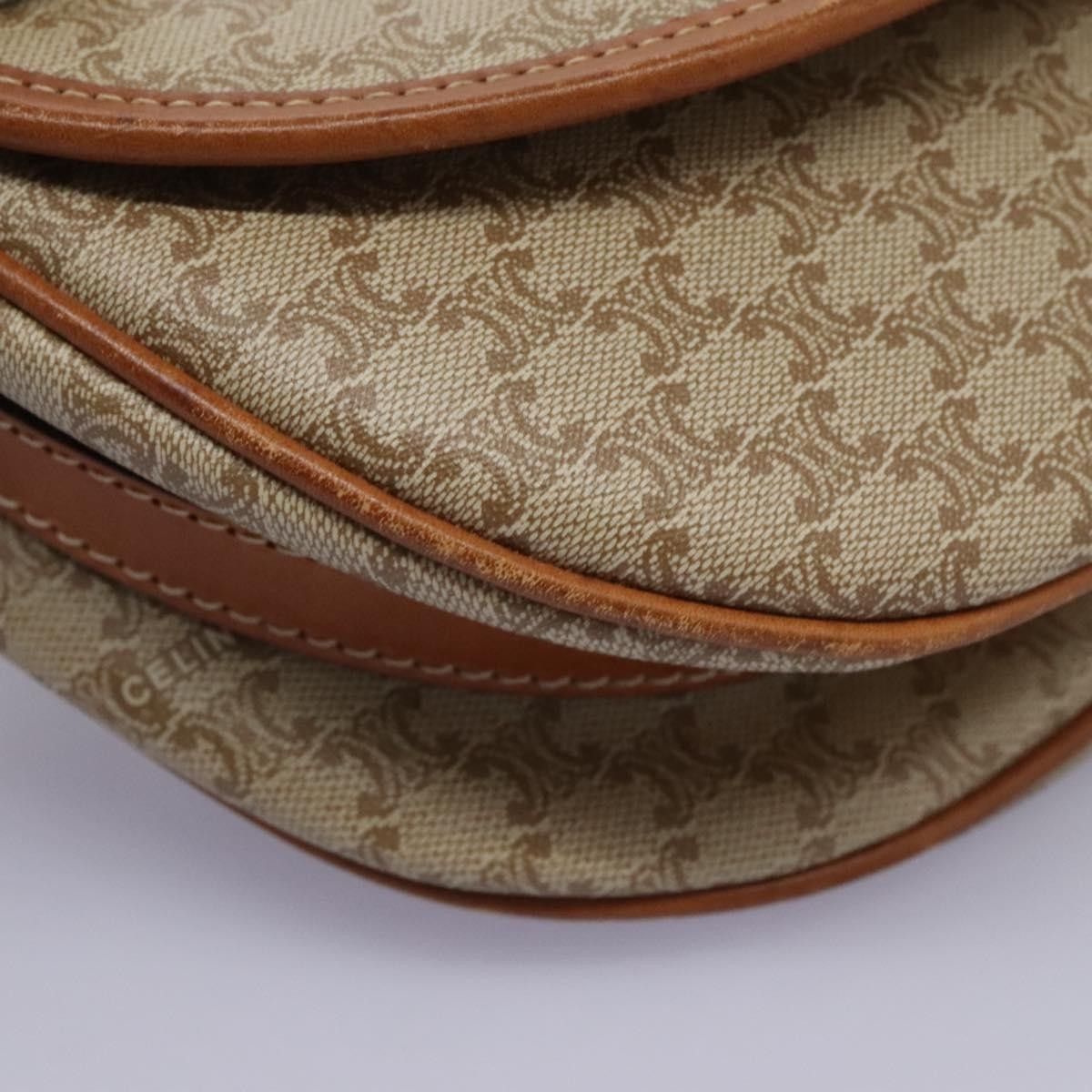 Celine Celine Vintage Macadam Shoulder Bag Canvas and Leather Size ONE SIZE - 11 Thumbnail