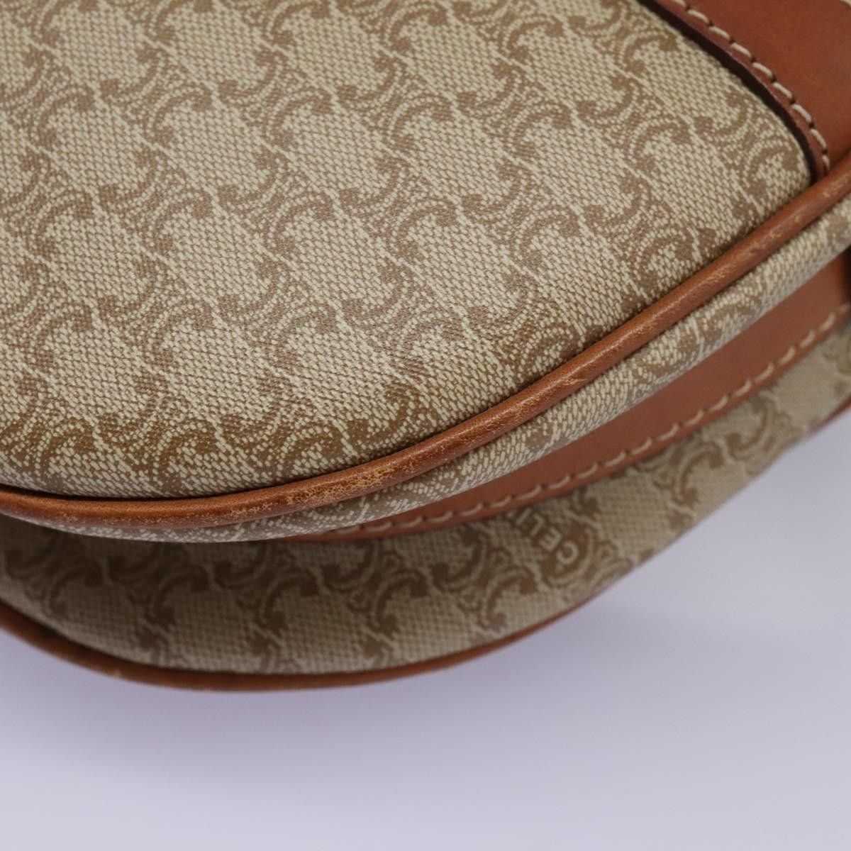 Celine Celine Vintage Macadam Shoulder Bag Canvas and Leather Size ONE SIZE - 12 Thumbnail