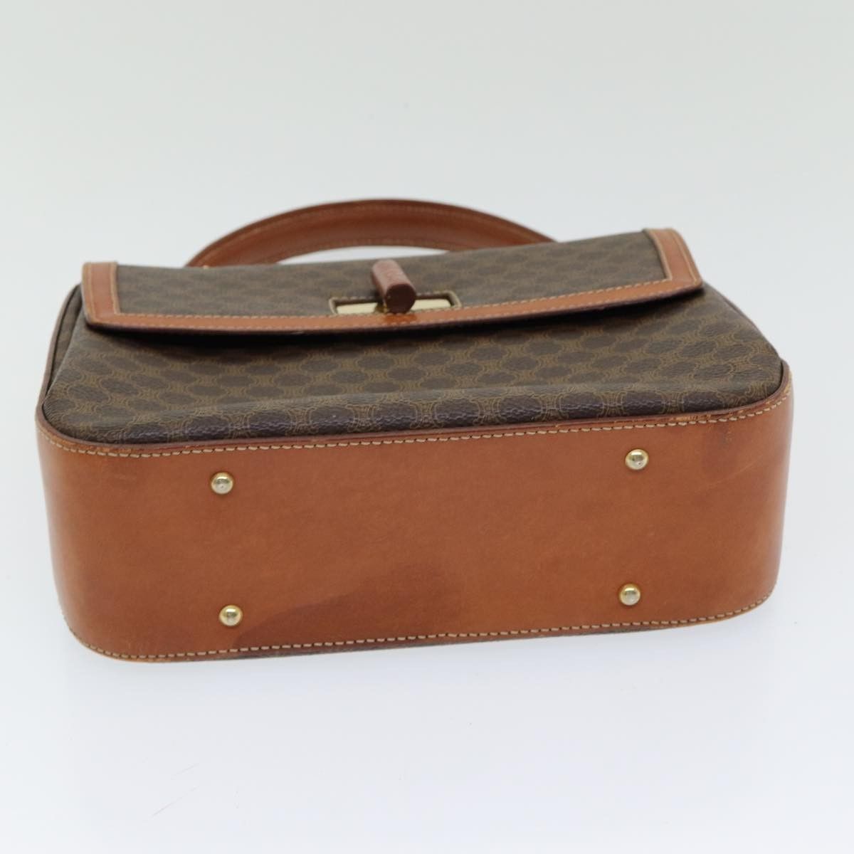 Celine Celine Vintage Convertible Top Handle Bag Macadam Coated Canvas Size ONE SIZE - 15 Thumbnail