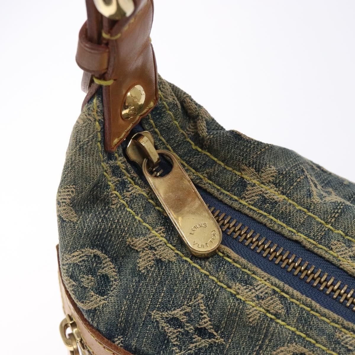 Louis Vuitton Louis Vuitton Baggy Handbag Denim Size ONE SIZE - 13 Thumbnail