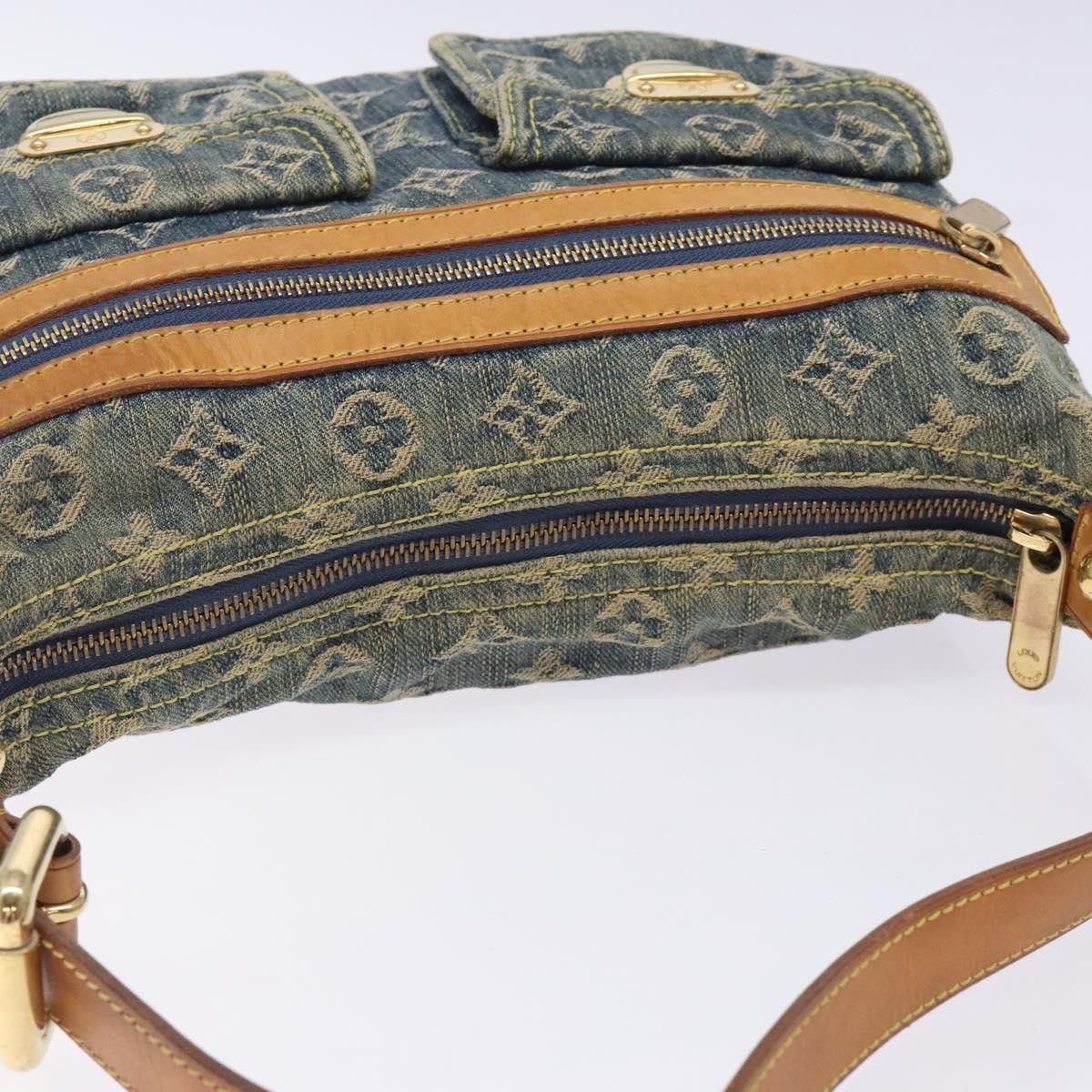Louis Vuitton Louis Vuitton Baggy Handbag Denim Size ONE SIZE - 16 Thumbnail