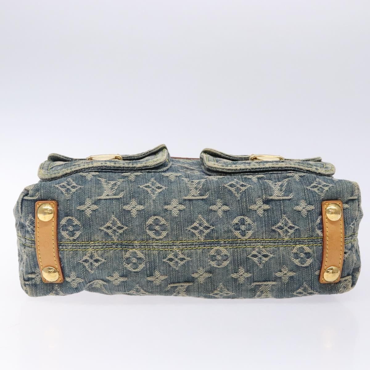 Louis Vuitton Louis Vuitton Baggy Handbag Denim Size ONE SIZE - 15 Thumbnail