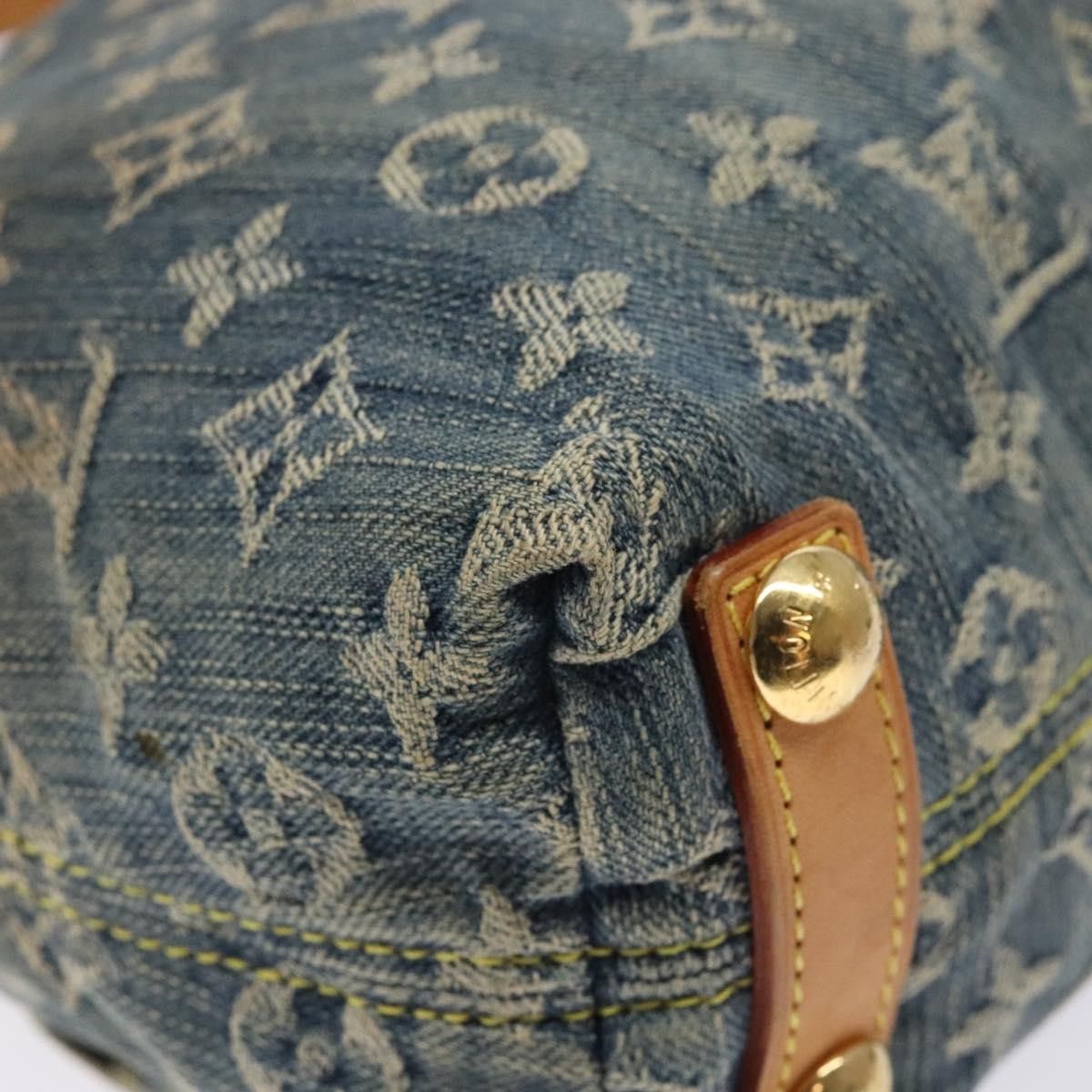 Louis Vuitton Louis Vuitton Baggy Handbag Denim Size ONE SIZE - 10 Thumbnail