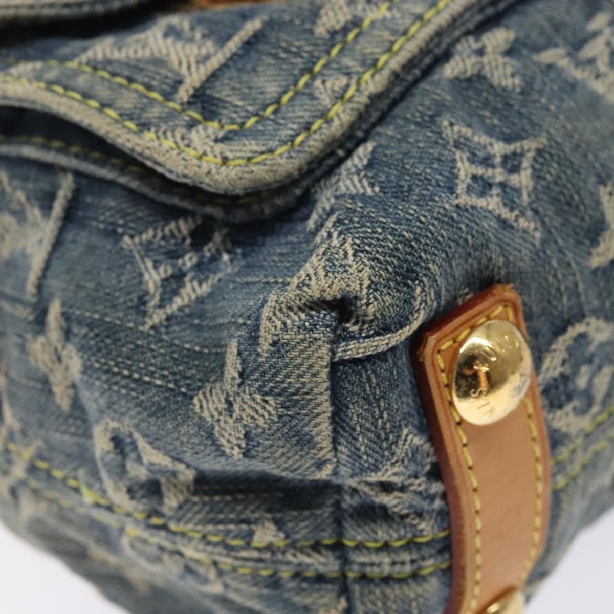 Louis Vuitton Louis Vuitton Baggy Handbag Denim Size ONE SIZE - 12 Thumbnail