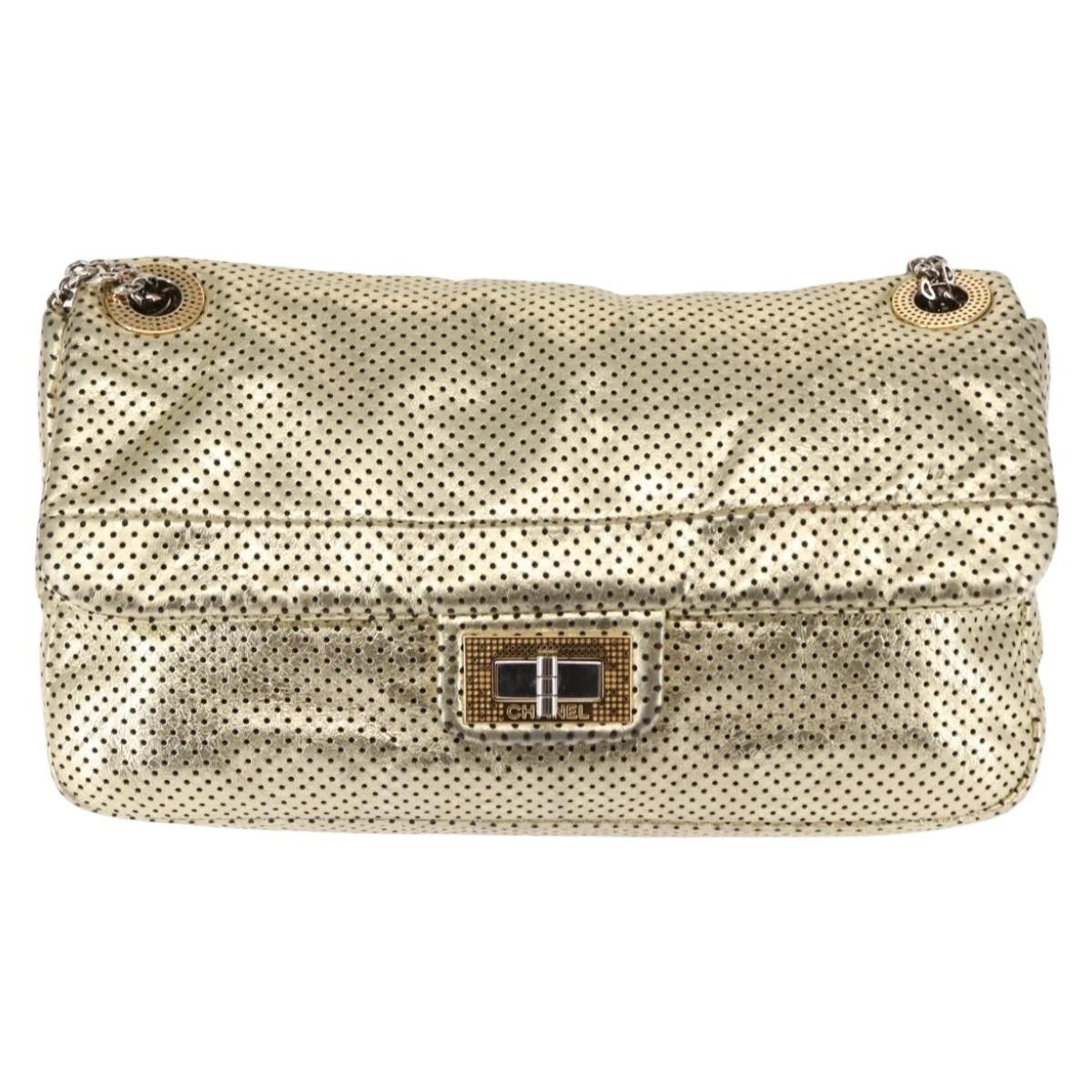Chanel Chanel Drill Flap Bag Perforated Leather Size ONE SIZE - 17 Thumbnail