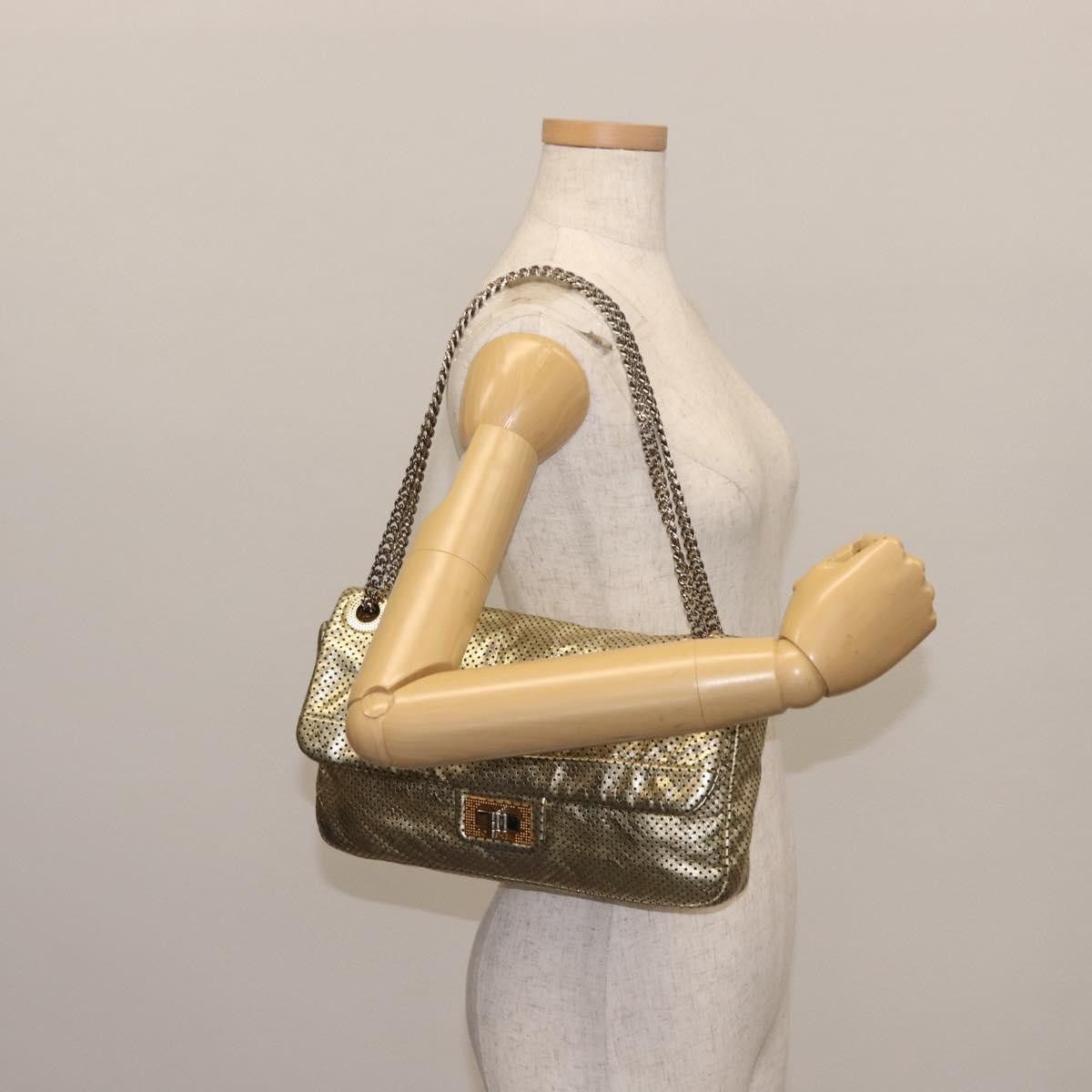 Chanel Chanel Drill Flap Bag Perforated Leather Size ONE SIZE - 14 Thumbnail