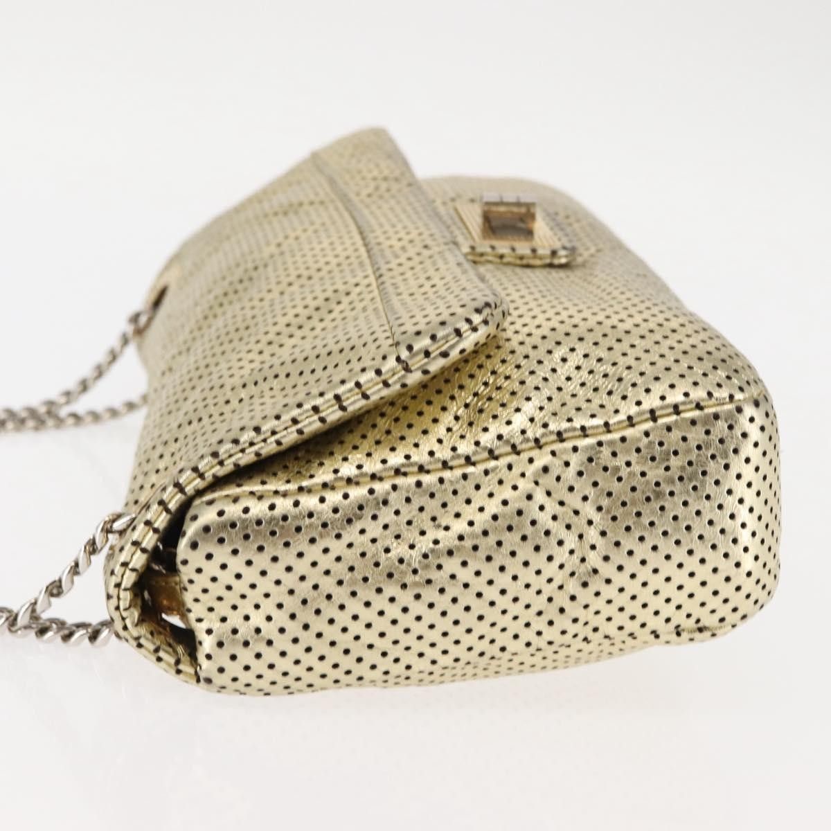 Chanel Chanel Drill Flap Bag Perforated Leather Size ONE SIZE - 4 Thumbnail
