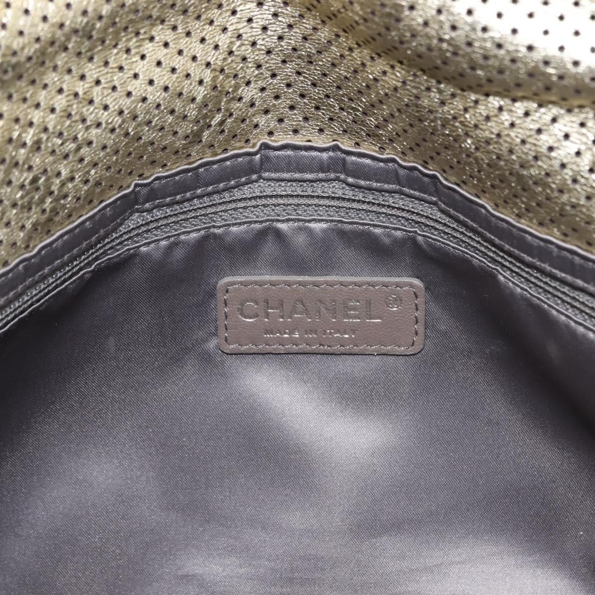 Chanel Chanel Drill Flap Bag Perforated Leather Size ONE SIZE - 6 Thumbnail