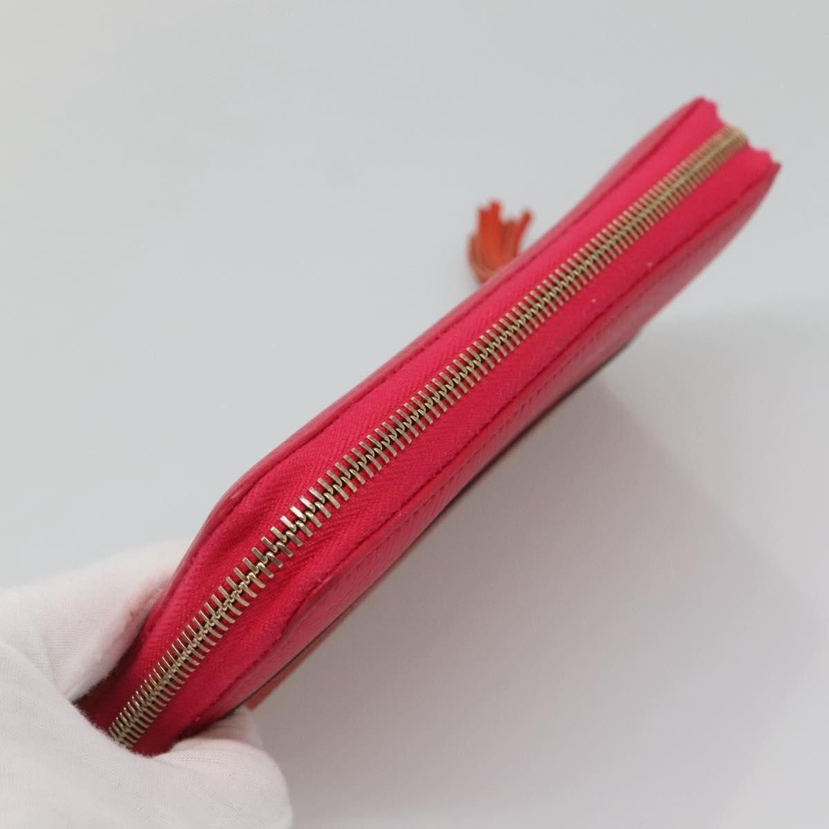 Gucci Gucci Bamboo Tassel Zip Wallet Leather Size ONE SIZE - 12 Thumbnail