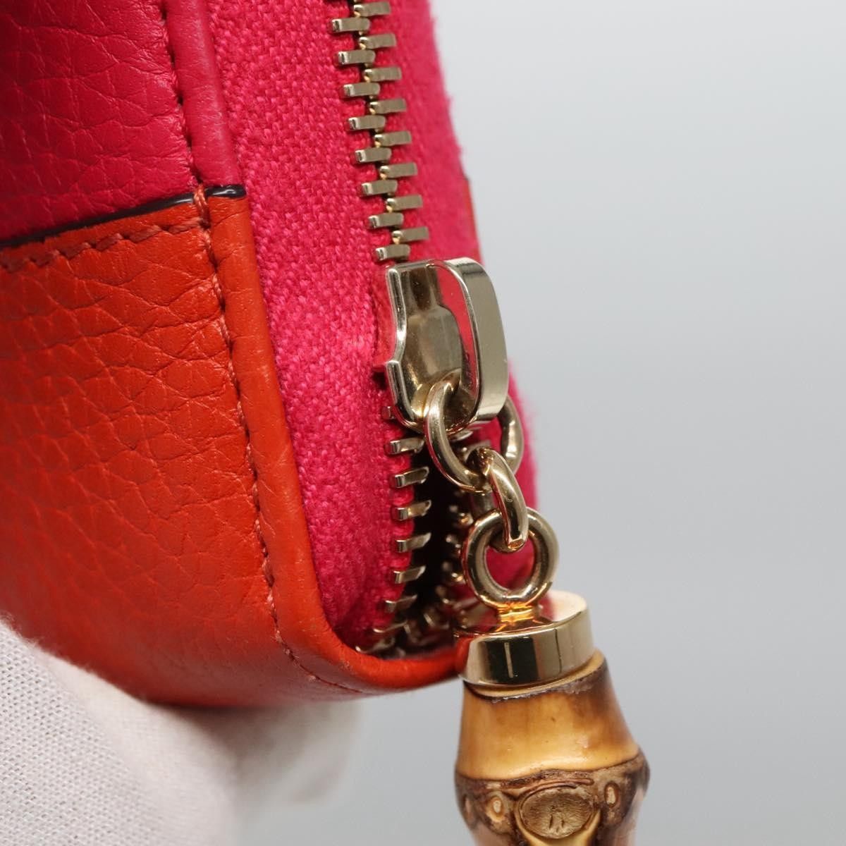 Gucci Gucci Bamboo Tassel Zip Wallet Leather Size ONE SIZE - 11 Thumbnail