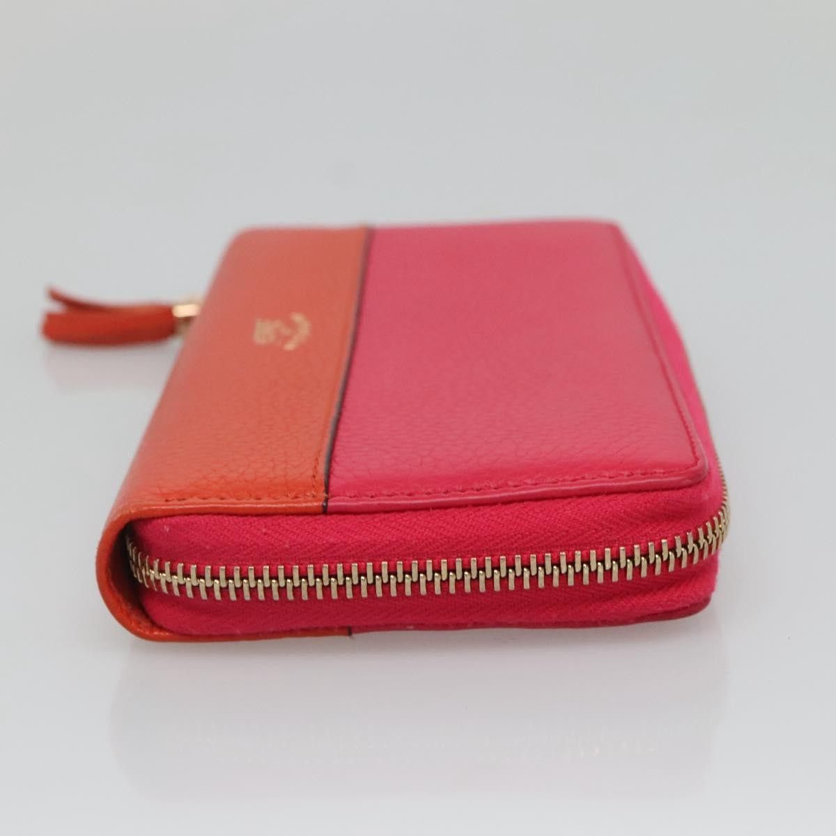 Gucci Gucci Bamboo Tassel Zip Wallet Leather Size ONE SIZE - 4 Thumbnail