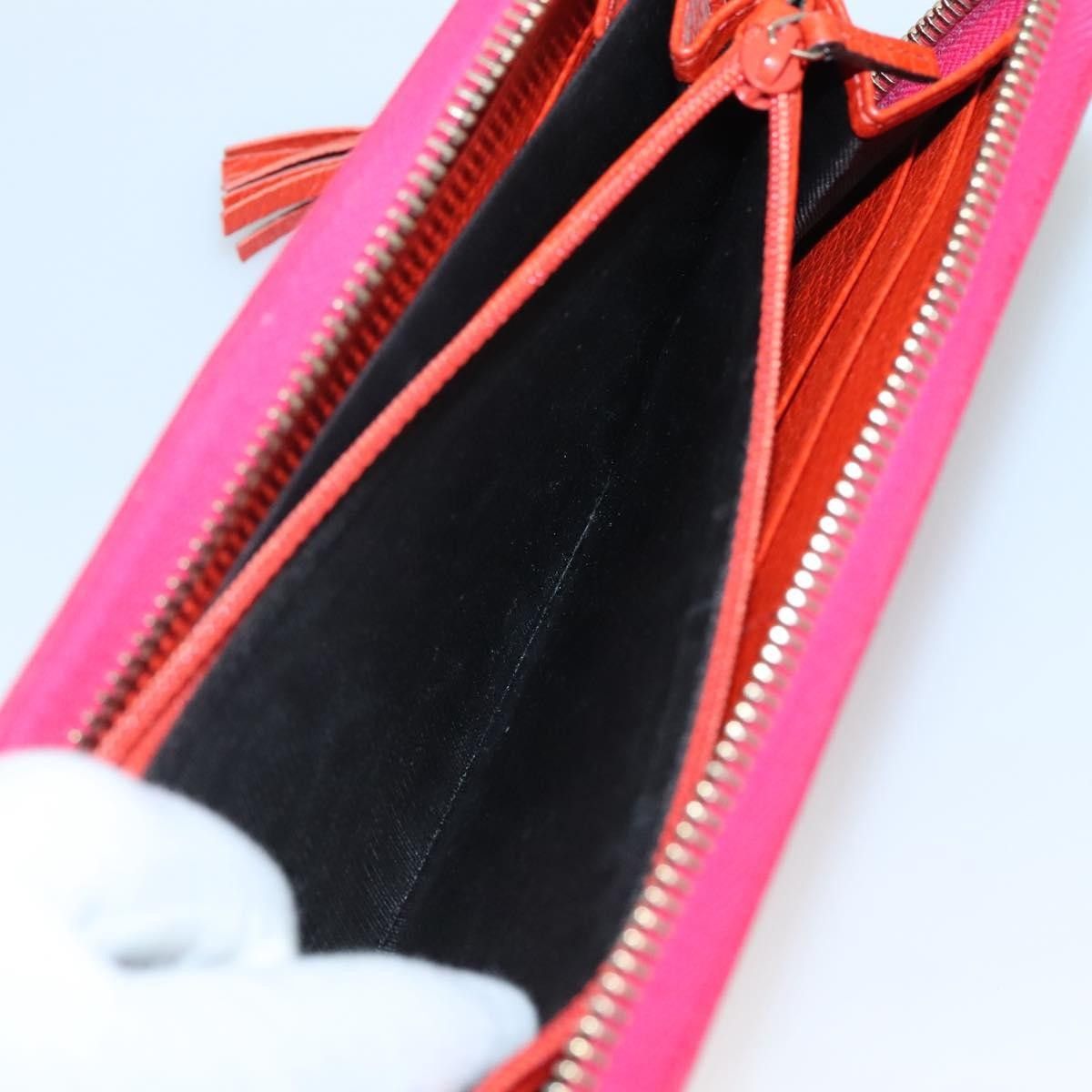 Gucci Gucci Bamboo Tassel Zip Wallet Leather Size ONE SIZE - 14 Thumbnail