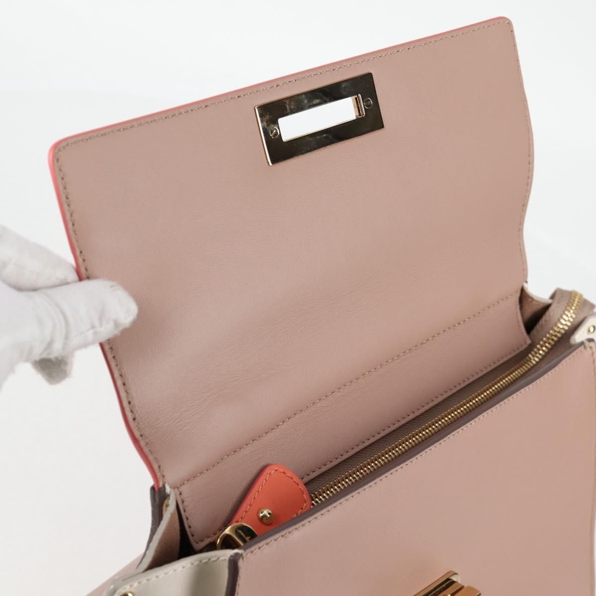 Salvatore Ferragamo Salvatore Ferragamo Sofia Satchel Leather Size ONE SIZE - 21 Thumbnail