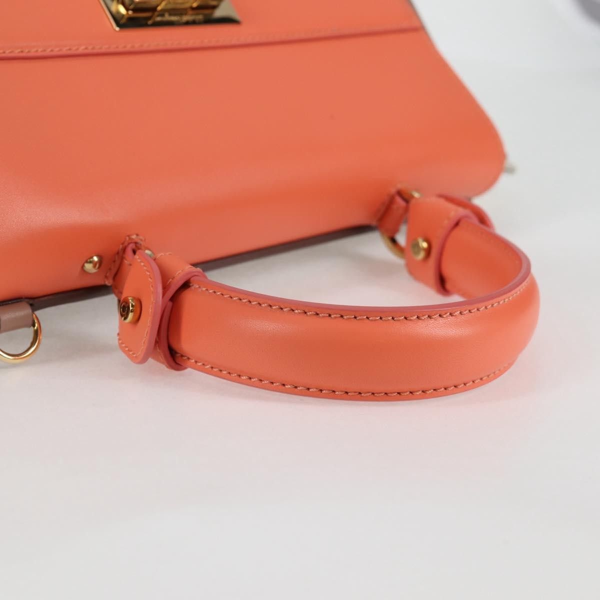 Salvatore Ferragamo Salvatore Ferragamo Sofia Satchel Leather Size ONE SIZE - 8 Thumbnail