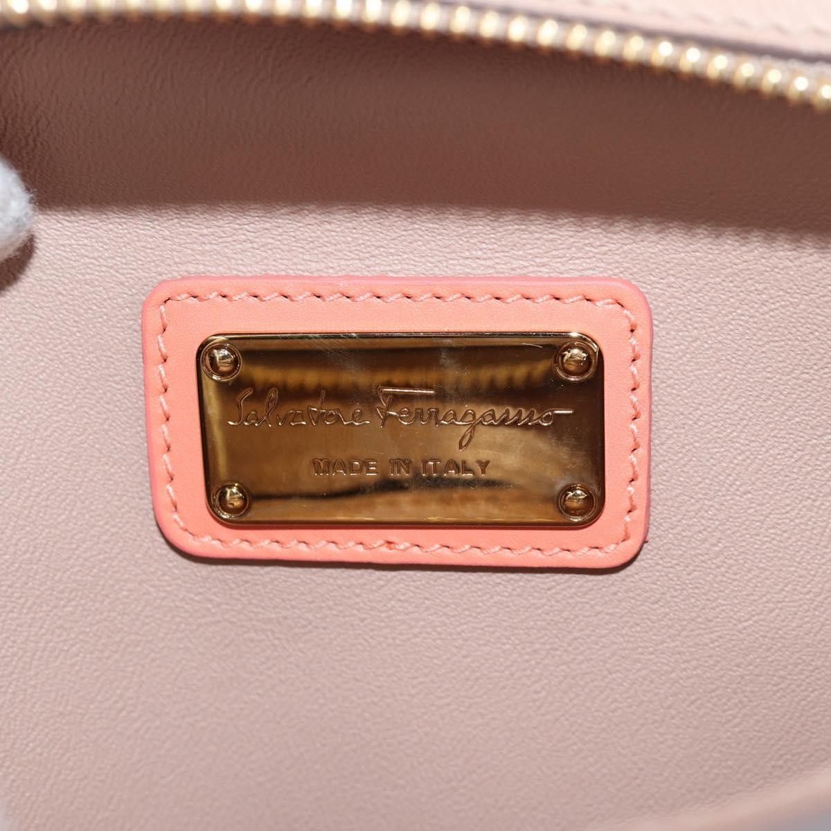 Salvatore Ferragamo Salvatore Ferragamo Sofia Satchel Leather Size ONE SIZE - 6 Thumbnail
