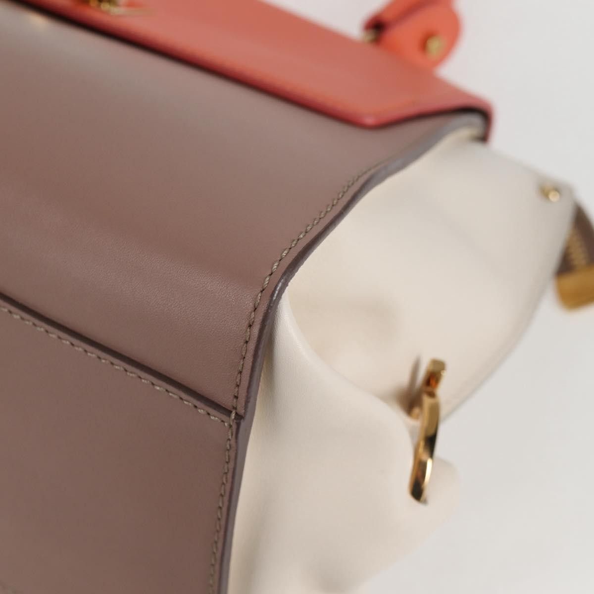 Salvatore Ferragamo Salvatore Ferragamo Sofia Satchel Leather Size ONE SIZE - 9 Thumbnail