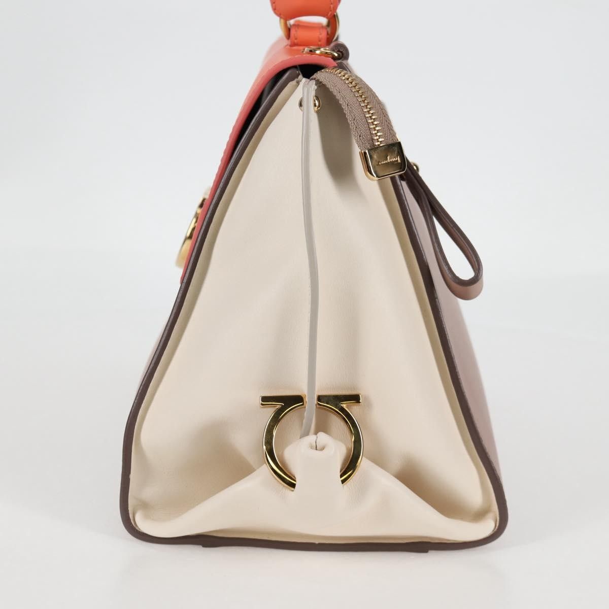Salvatore Ferragamo Salvatore Ferragamo Sofia Satchel Leather Size ONE SIZE - 3 Thumbnail