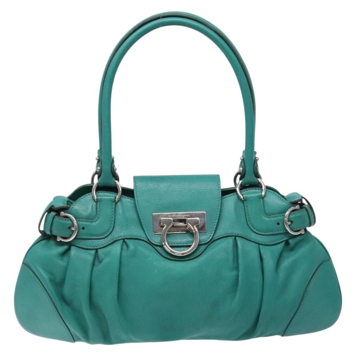 Salvatore Ferragamo Salvatore Ferragamo Marisa Satchel Leather Size ONE SIZE - 19 Thumbnail