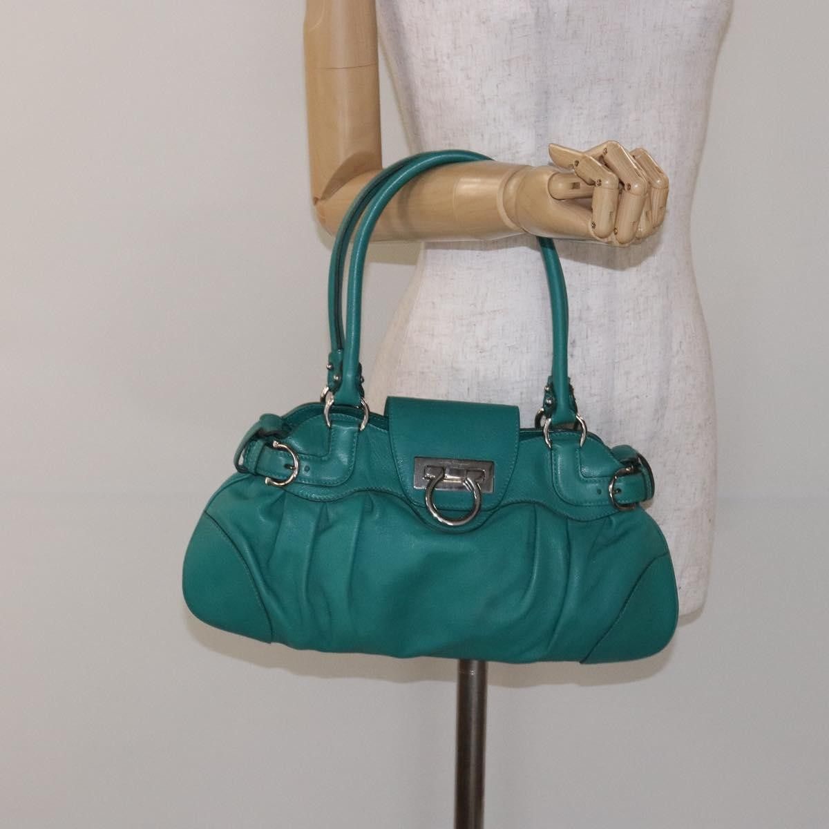 Salvatore Ferragamo Salvatore Ferragamo Marisa Satchel Leather Size ONE SIZE - 14 Thumbnail